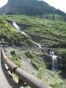 Logan Pass Waterfall under road 13(600x800).jpg